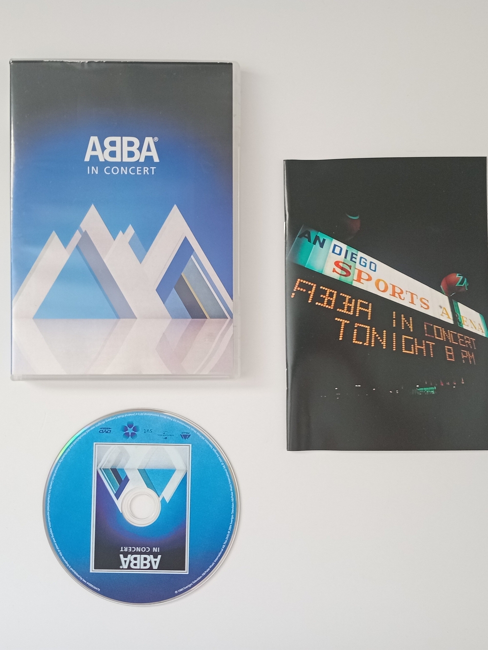 ABBA In Concert DVD with Booklet | Complete Music Concert Film